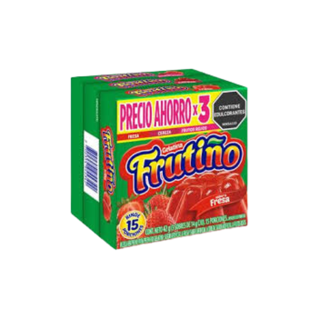 GELATINA FRUTIÑO 3 x 14g OFERTA
