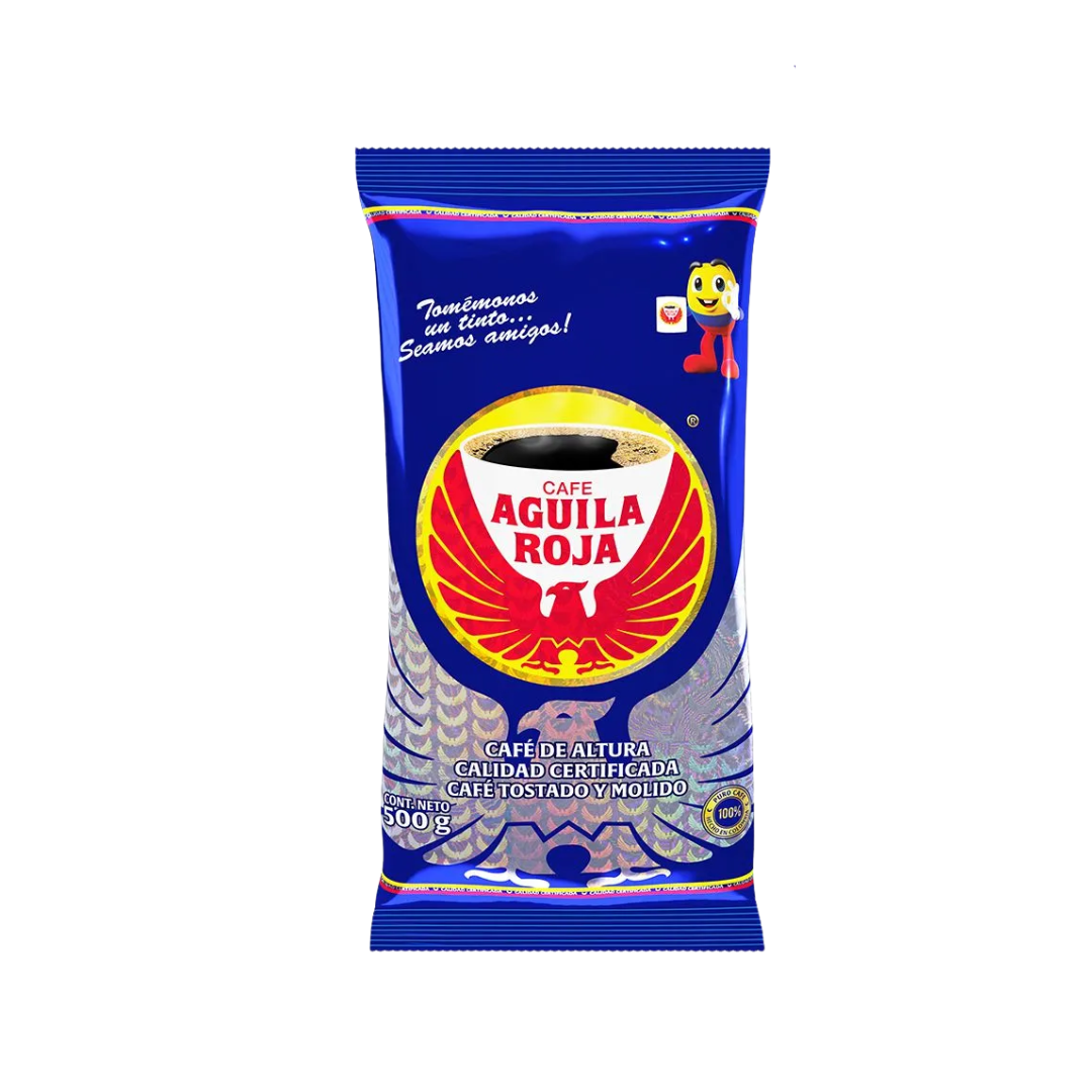 CAFE AGUILA ROJA x 500g MOLIDO