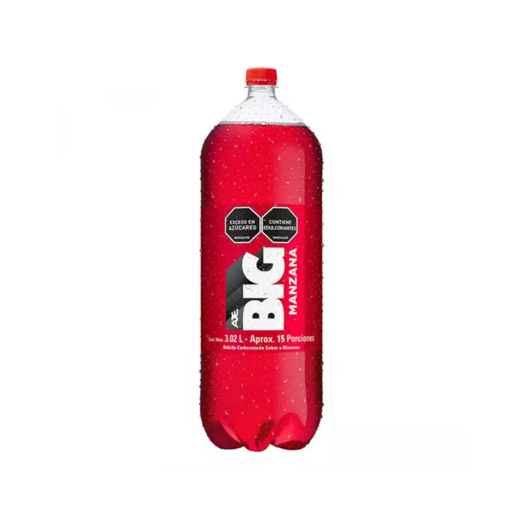 GASEOSA BIG COLA X 3020 ML MANZANA