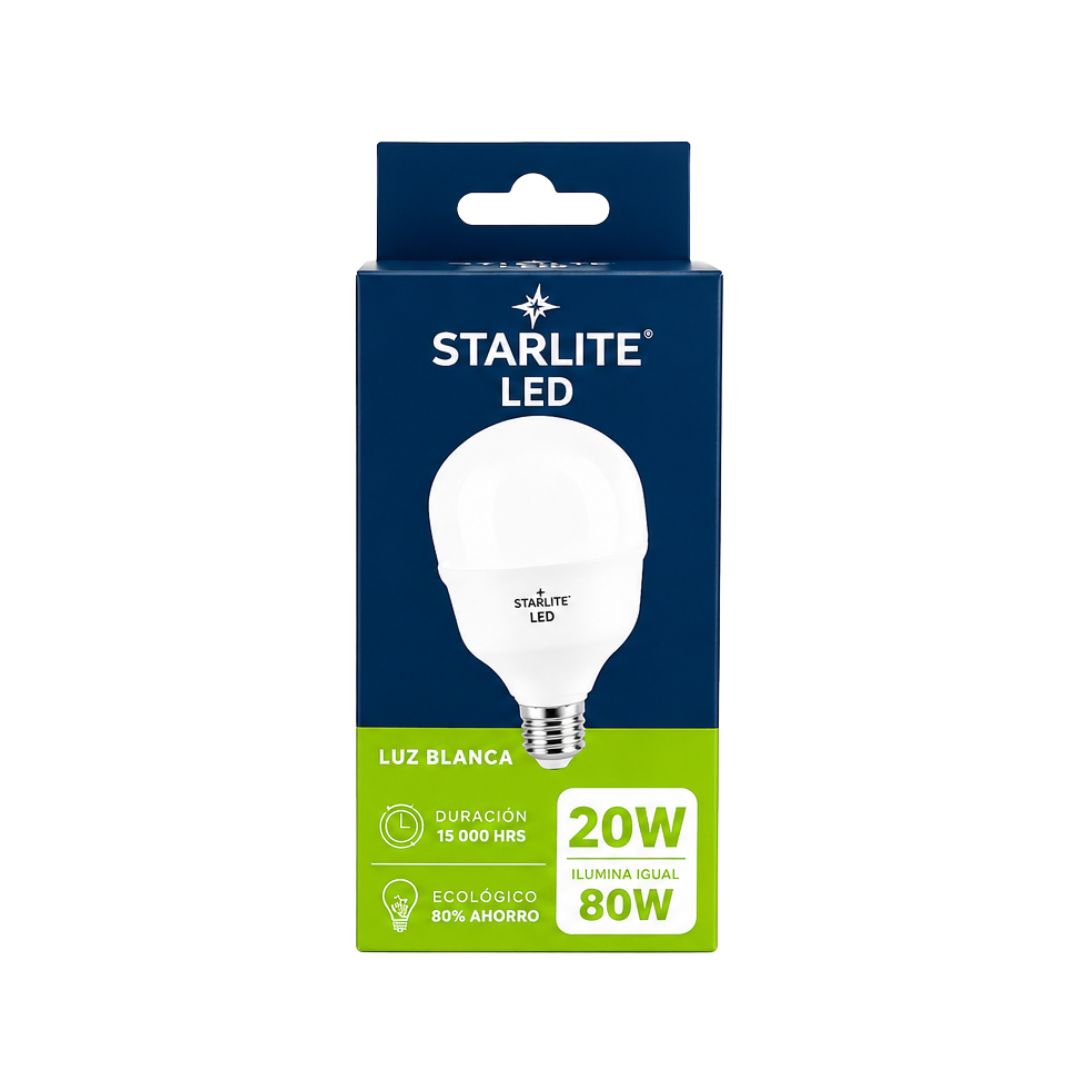 BOMBILLO STARTLITE X 20 W LED LUZ BLANCA