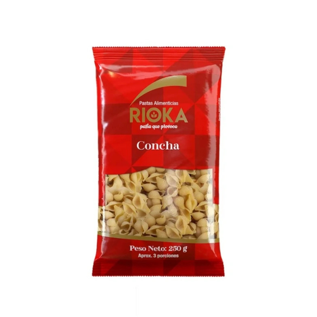 PASTA RIOKA x 250g CONCHAS