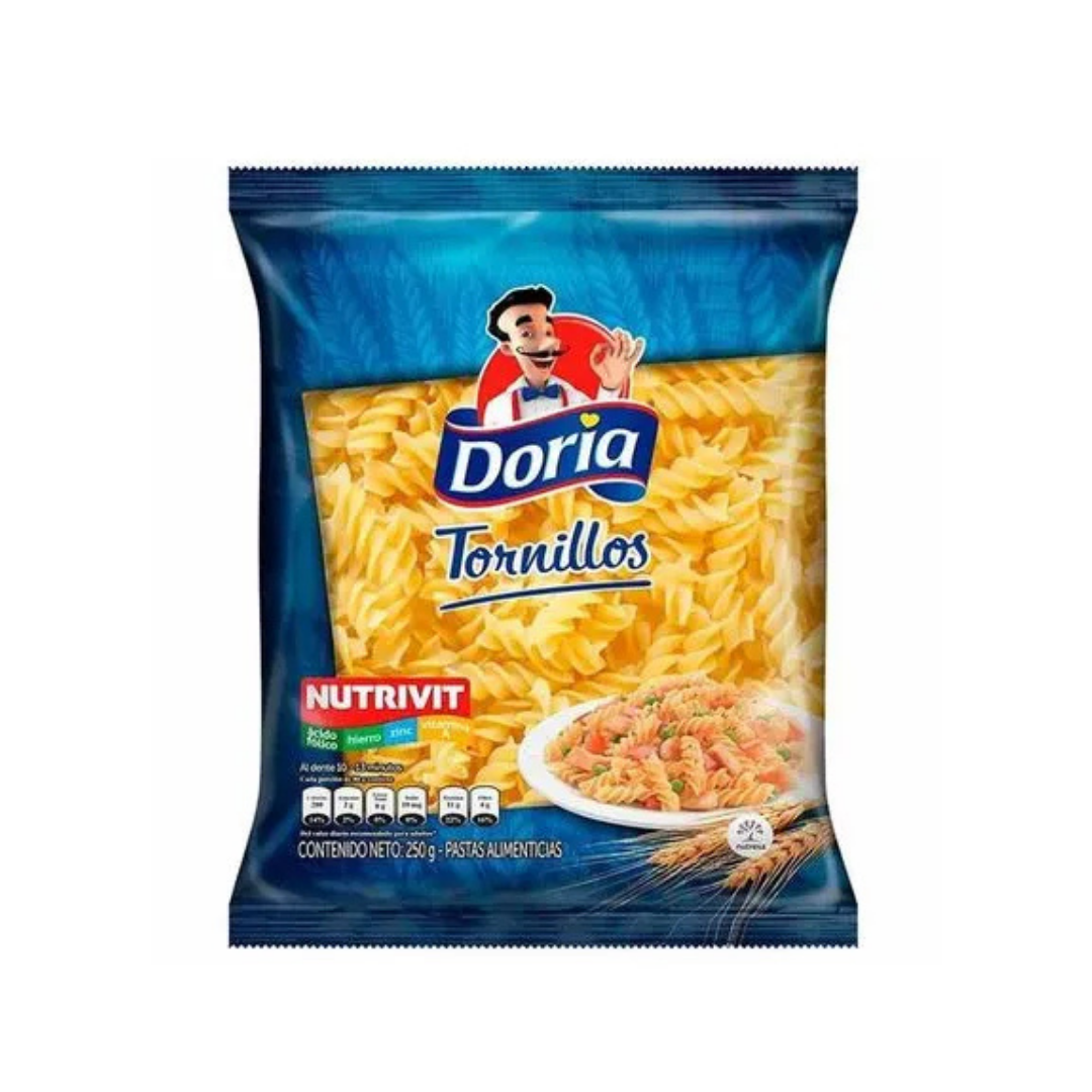 PASTA DORIA x 250g TORNILLOS