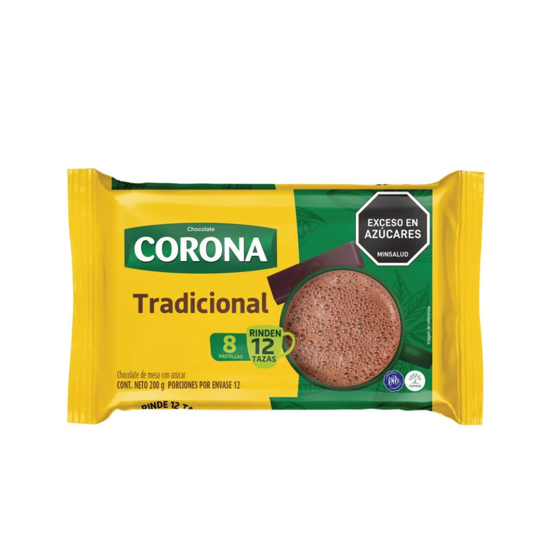 CHOCOLATE CORONA x 200g 8 PAST