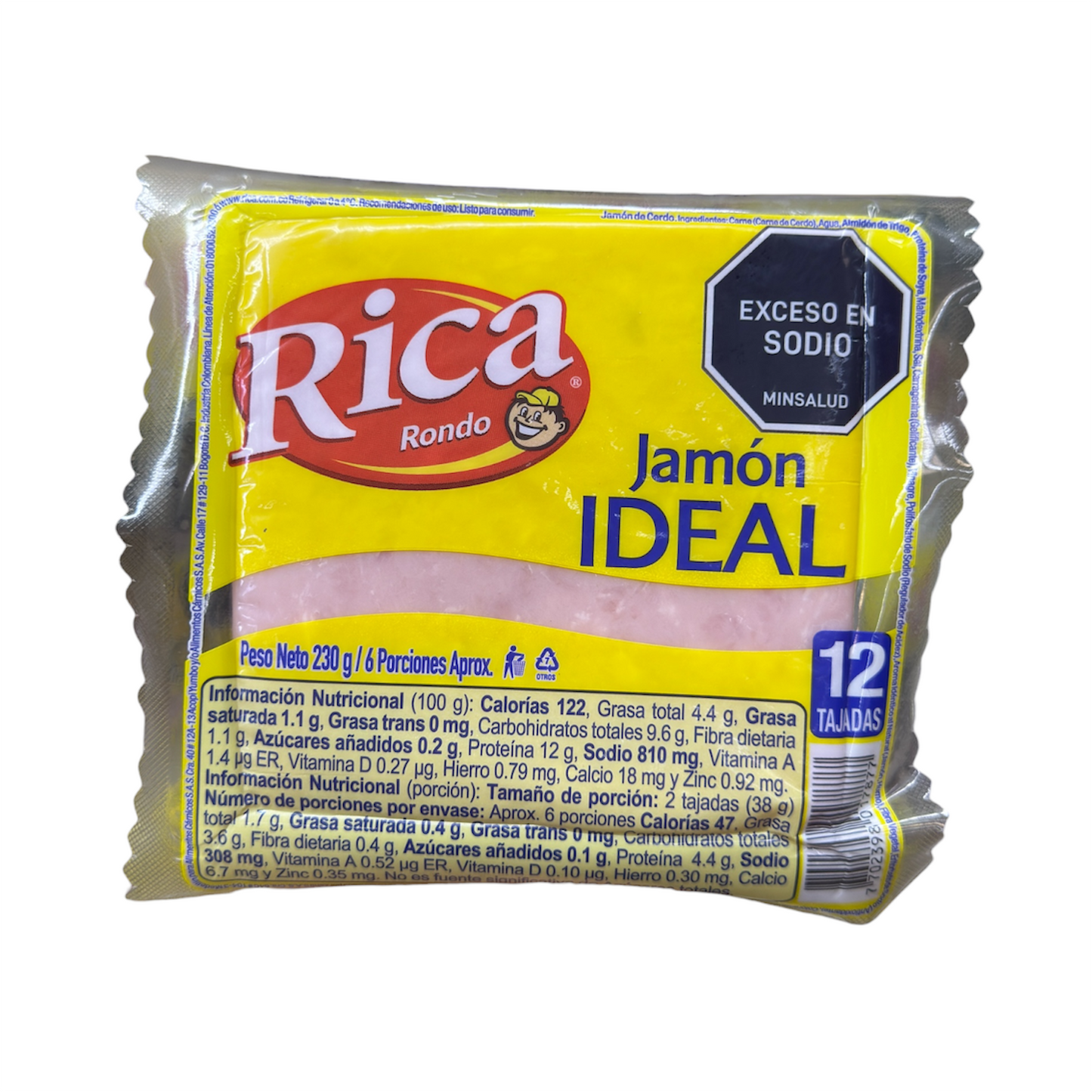 JAMON RICA x 230g IDEAL