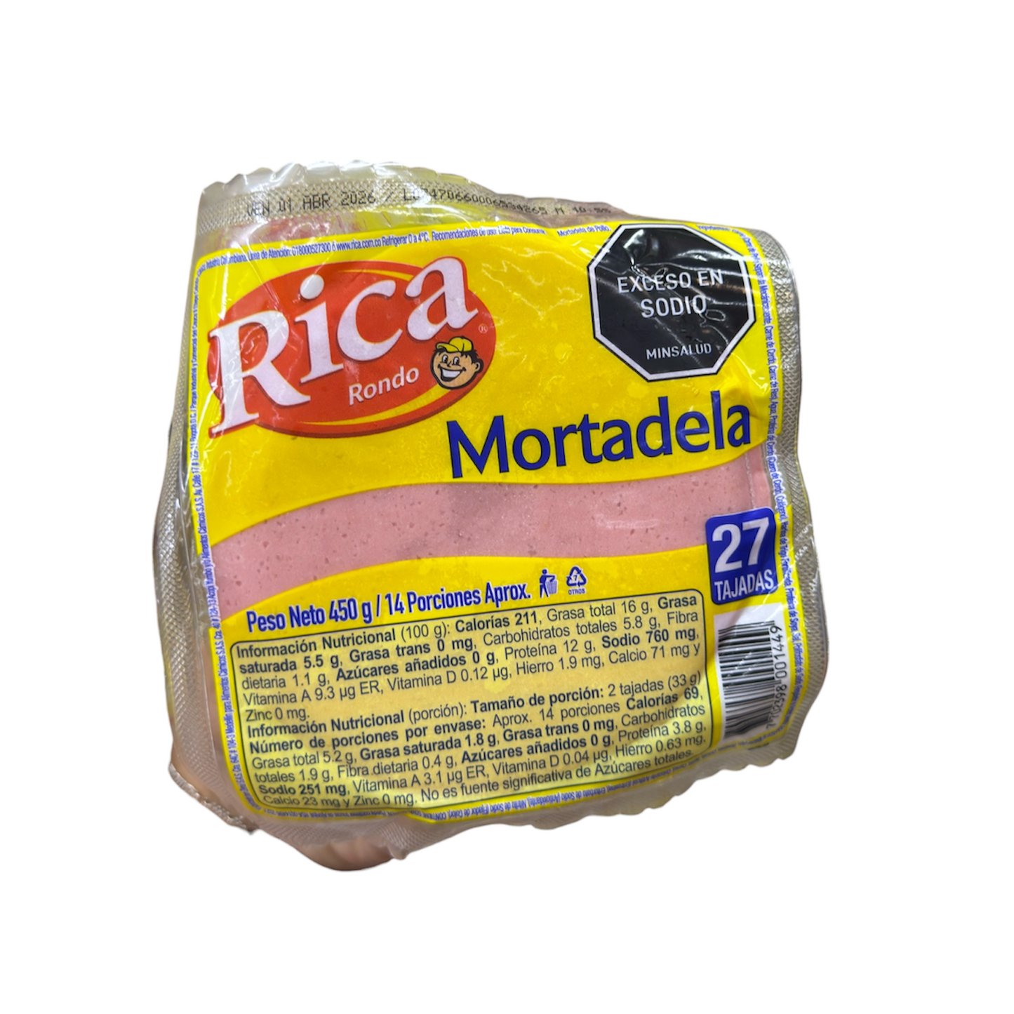 MORTADELA RICA x 450g