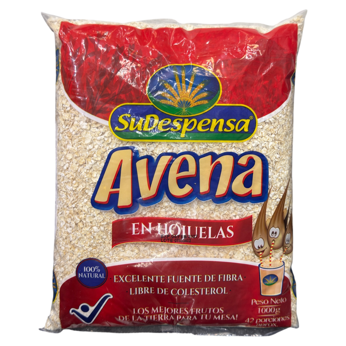 AVENA SUDESPENSA x 1000g HOJUELAS