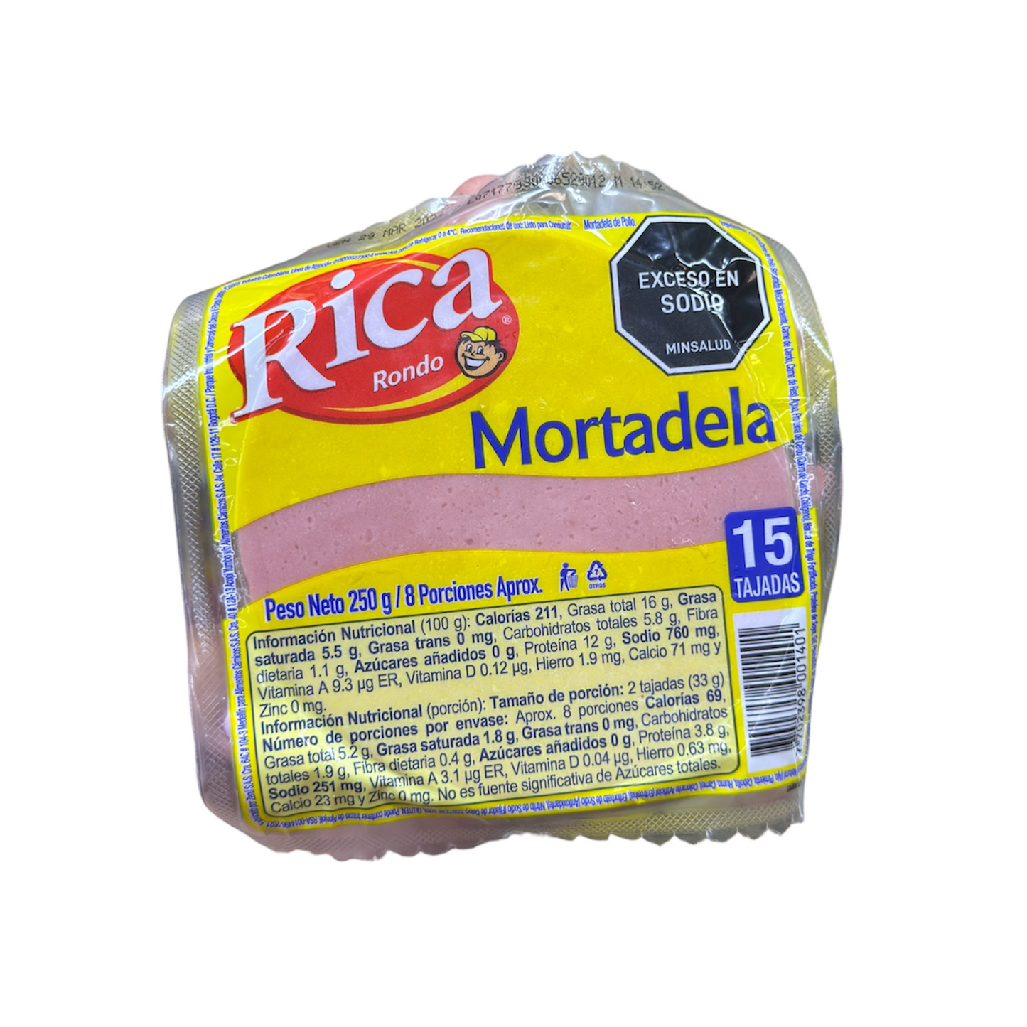 MORTADELA RICA x 250g