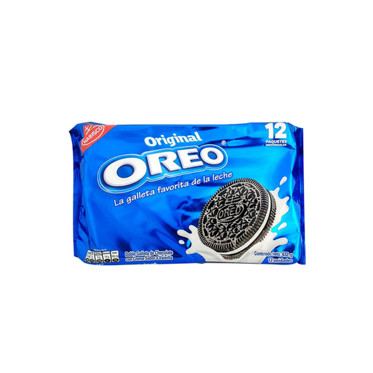GALLETA OREO x 432g ORIGINAL 12 PAQ