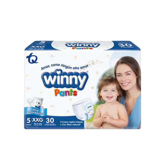 PAÑAL WINNY 5XXG x 30und ULTRATRIM SEC