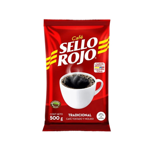 CAFE SELLO ROJO x 500g MOLIDO