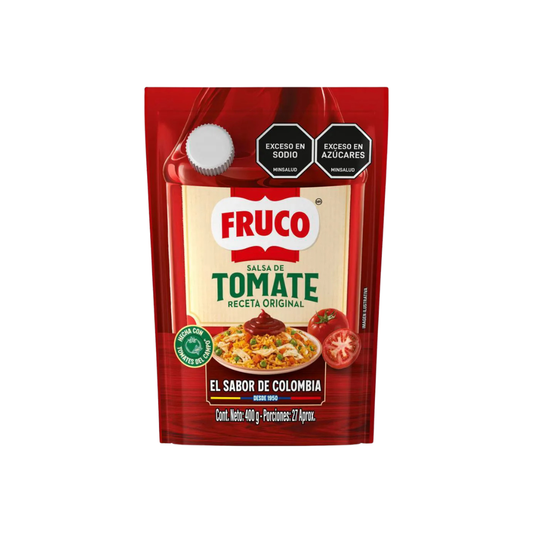 SALSA TOMATE FRUCO x 400g DP