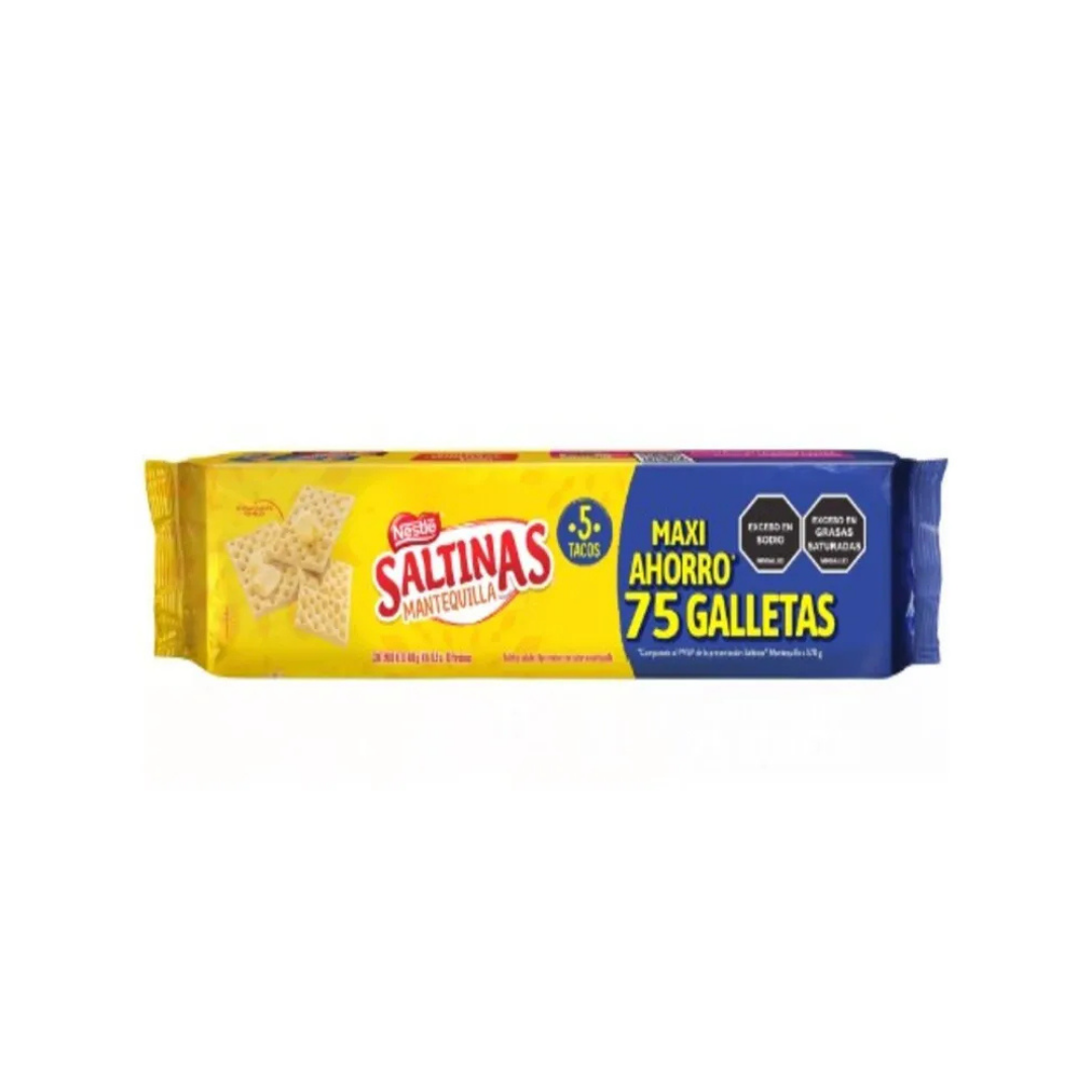 GALLETA SALTINAS x 480g MANTEQ 5 TACOS