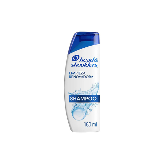 SHAMPOO H&S x 180ml LIMPIEZA RENOVADORA