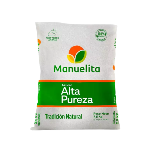 AZUCAR MANUELITA x 2500g BLANCA