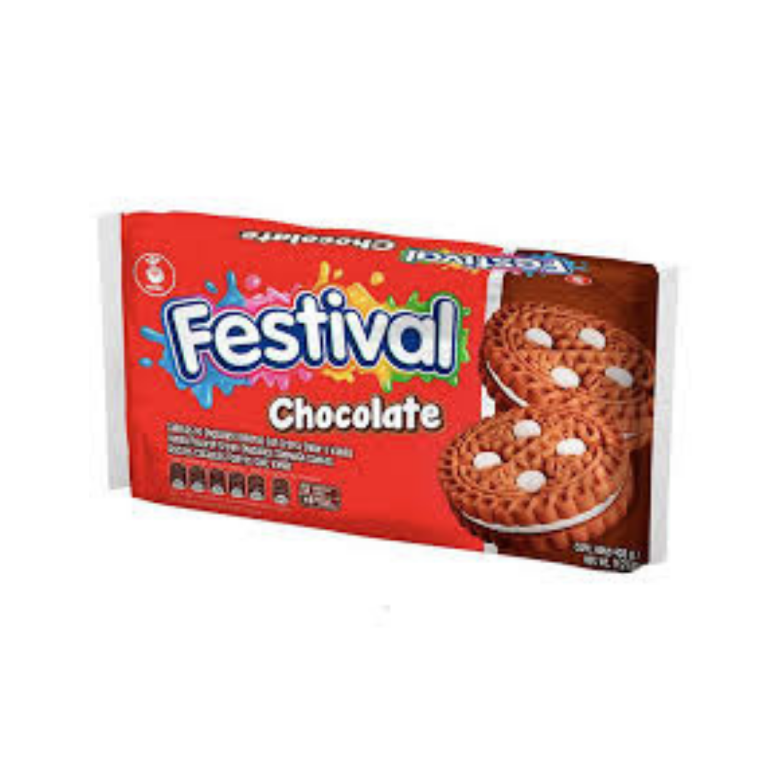 GALLETA FESTIVAL x 403g CHOCOLATE 12 PAQ