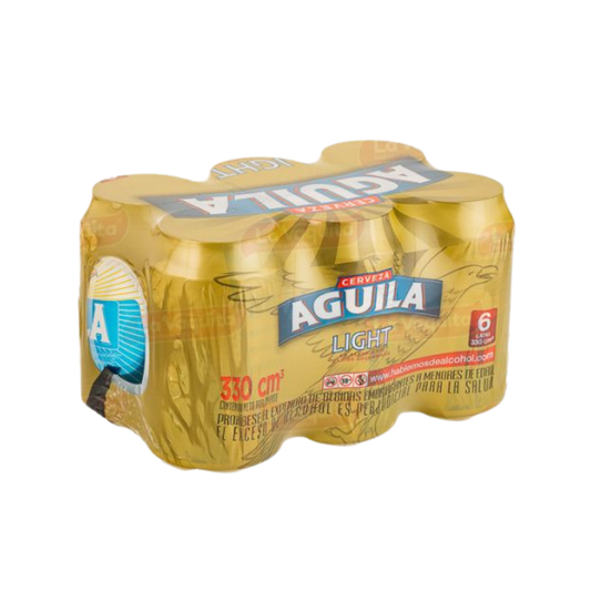 CERVEZA AGUILA X 330 ML LIGHT SIXPACK