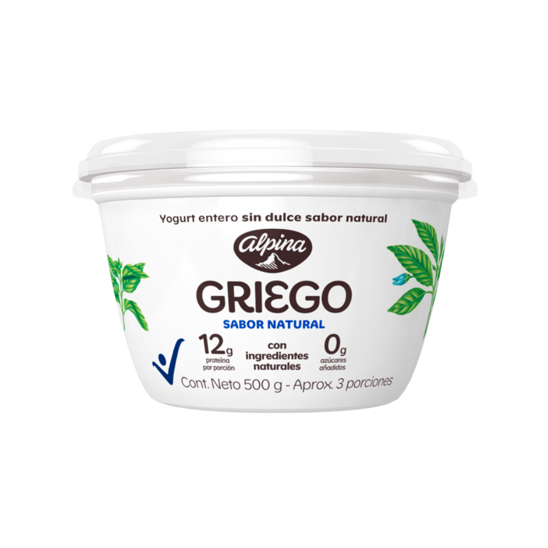 YOGURT ALPINA x 500g GRIEGO NATURAL