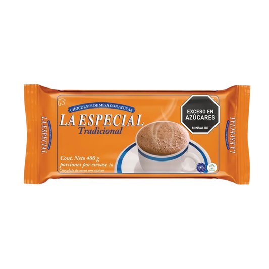 CHOCOLATE ESPECIAL x 400g 16 PAST