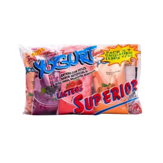 YOGURT SUPERIOR 7 x 150g SURTIDO