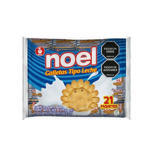 GALLETAS TIPO LECHE NOEL