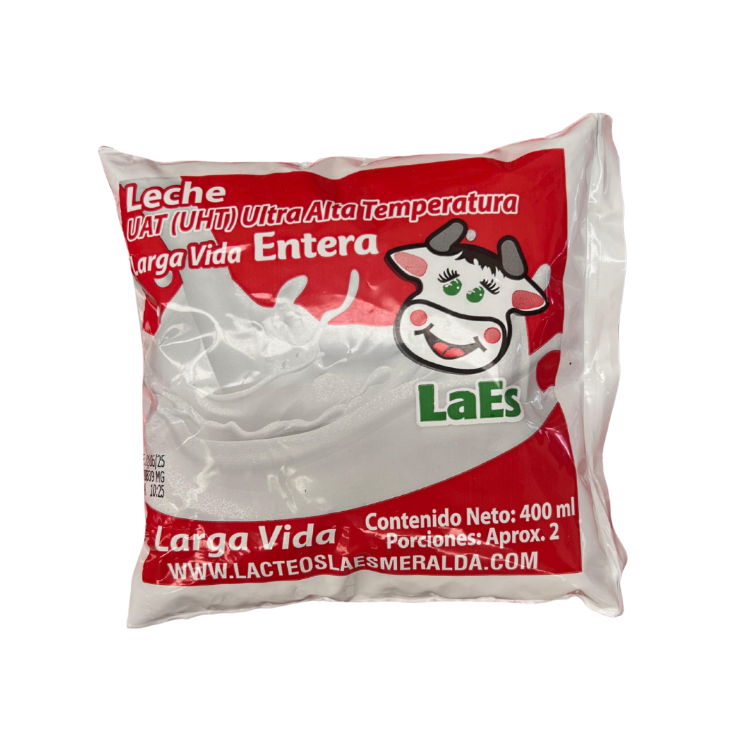 LECHE LAES BOLSA x 400ml ENTERA