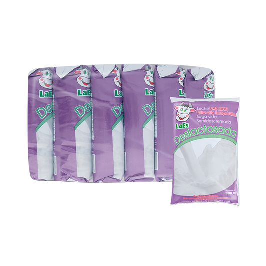 LECHE LAES X 900 ML DESLACTOSADA BOLSA SIXPACK