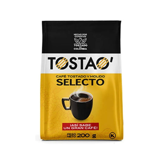 CAFE TOSTADO x 200g SELECTO