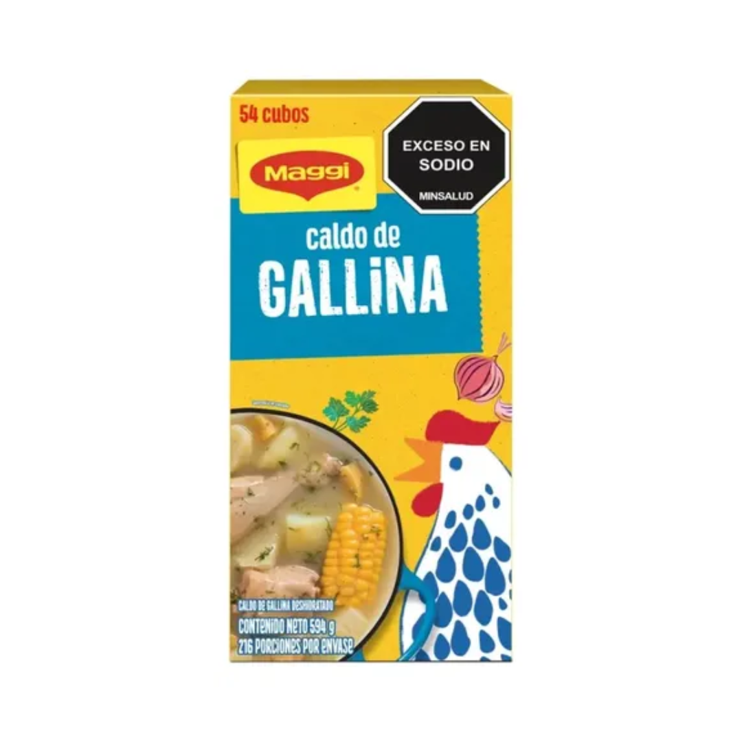 CALDO MAGGI x 594g x 54 cubos canaleta