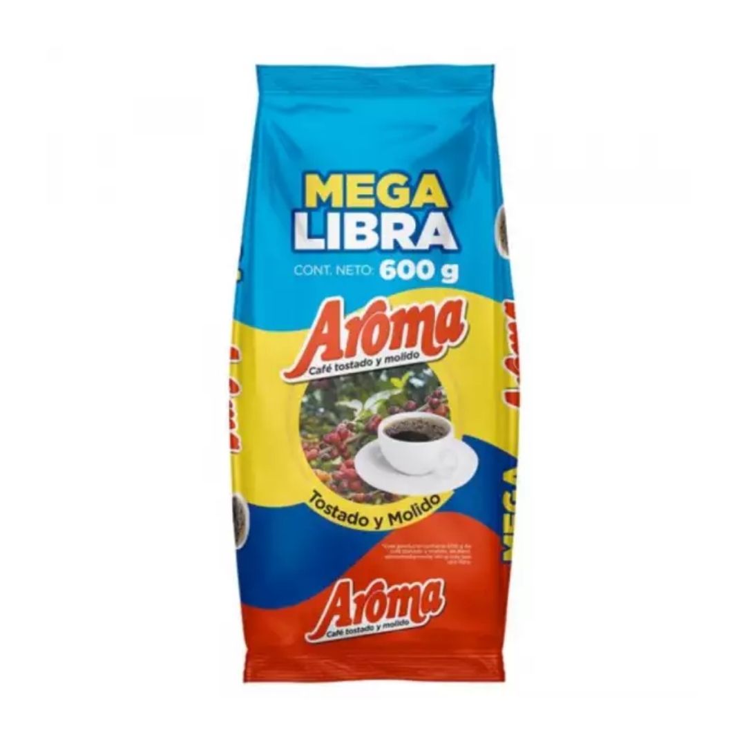 CAFE AROMA x 600g MOLIDO MAGA LIBRA