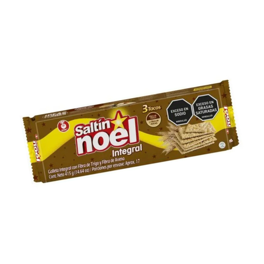 GALLETA SALTIN x 415g INTEGRAL 3 TACOS
