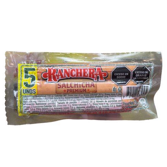 SALCHI RANCHERA x 115g PREMIUM