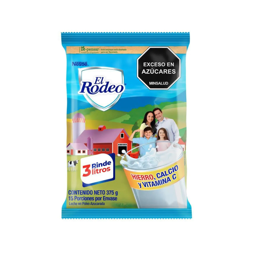 LECHE EL RODEO x 375g
