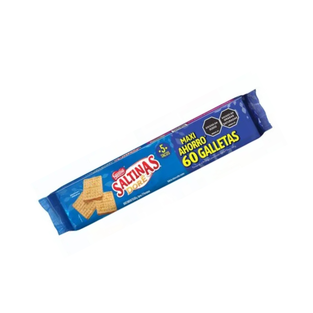 GALLETAS SALTINAS X 525 G DORE 5 TACOS