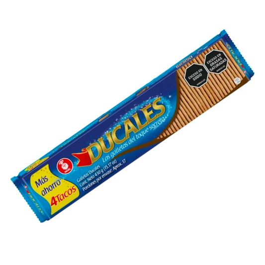 GALLETAS DUCALES X 430 G X 4 TACOS