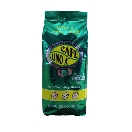 CAFE UNO A x 500g TOSTADO Y MOLIDO