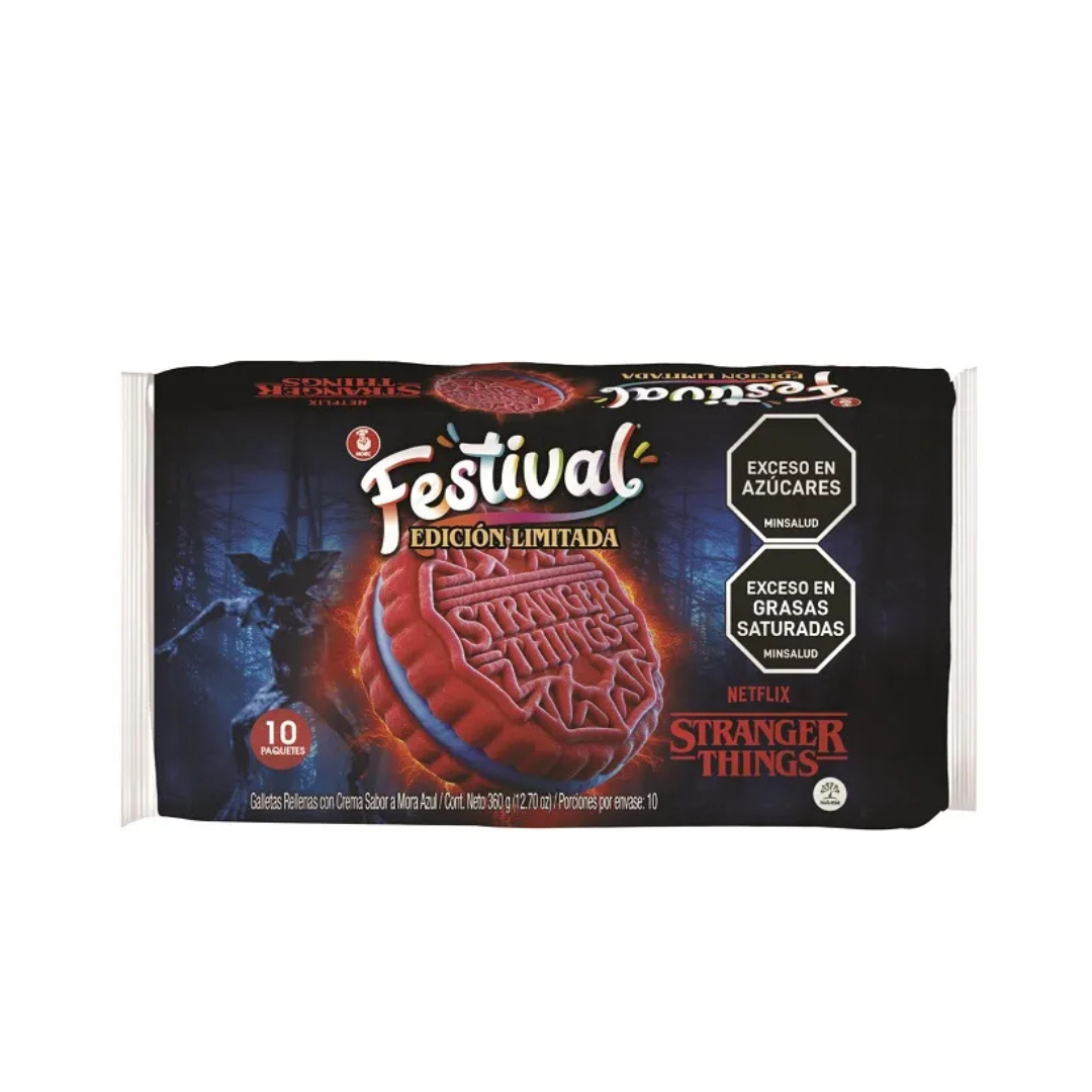GALLETAS FESTIVAL X 360 G STRANGER X 10 PAQ