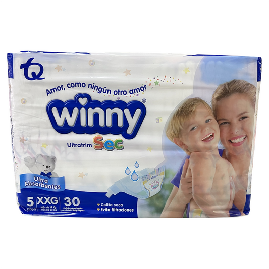 PAÑAL WINNY 5XXG ULTRATRIM SEC