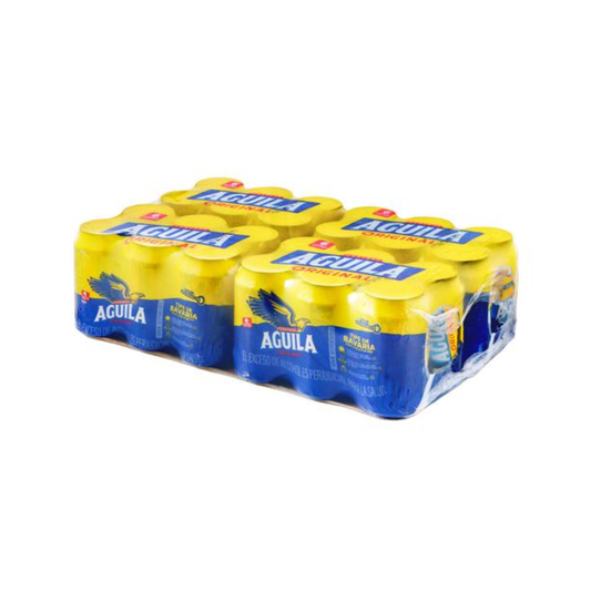 CERVEZA AGUILA x 330ml LATA PACA X 24 UND